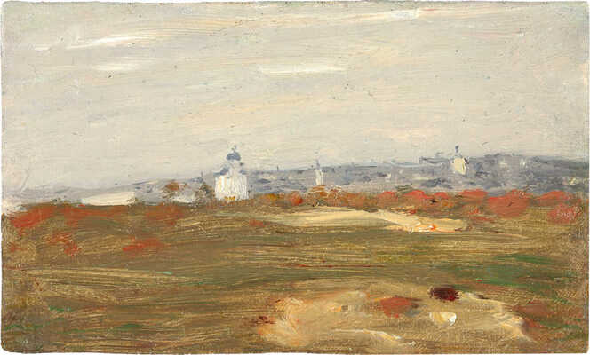 Дубовской Николай Никанорович. Этюд дорожный 